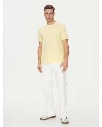 Tricou barbati  galben, bumbac