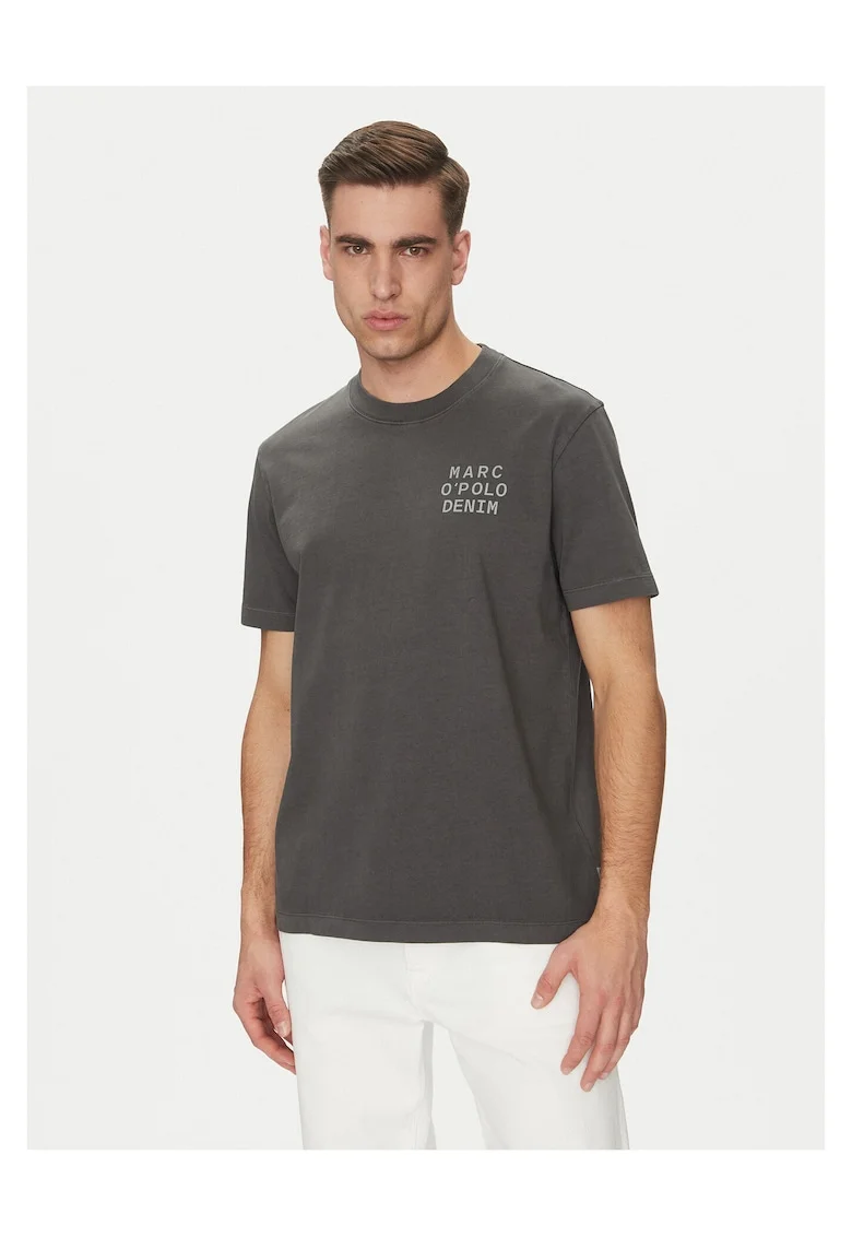 Tricou barbat,  gri, bumbac