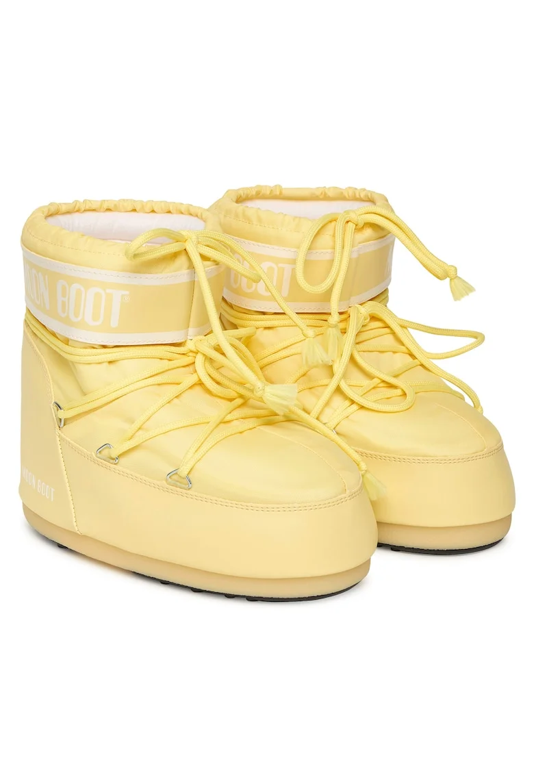 Ghete unisex  piele ecologica, Mb Icon Low, Galben