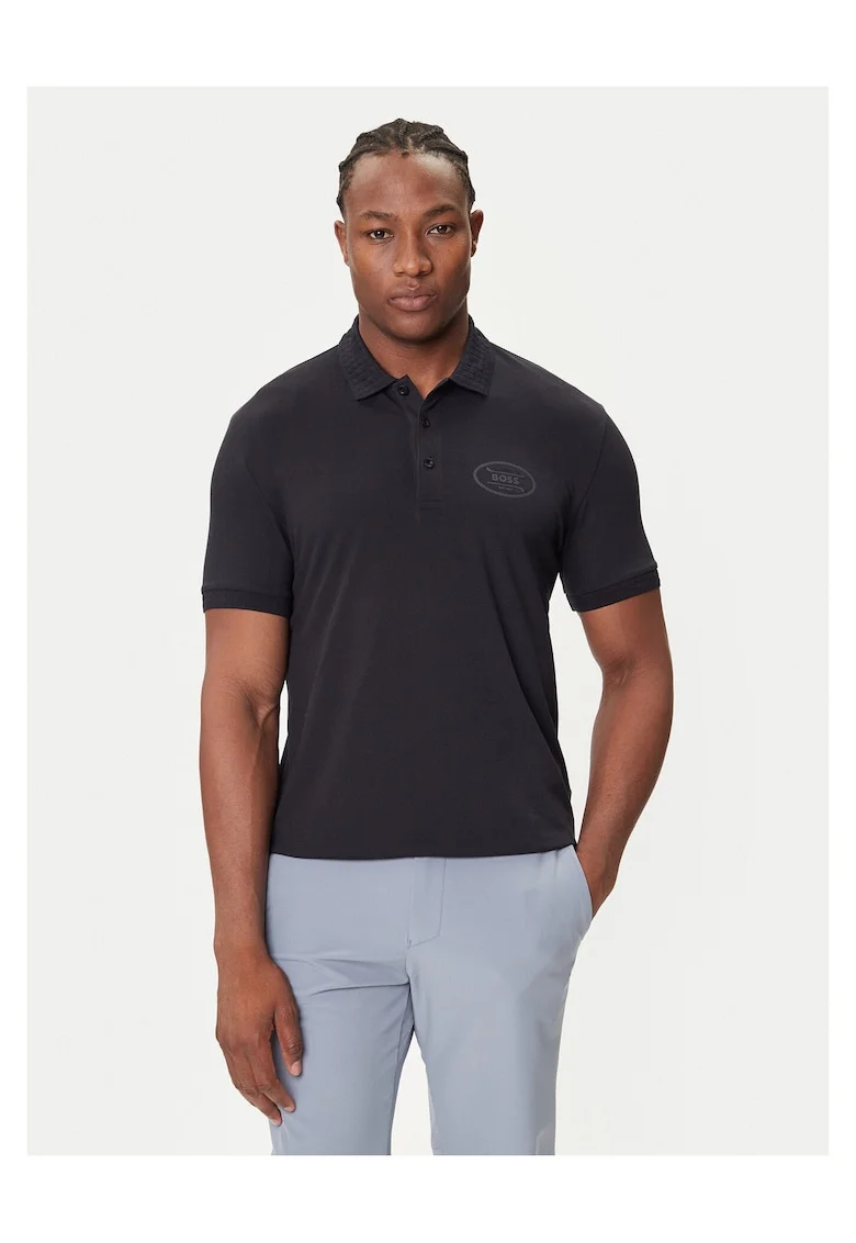 Tricou barbati,  negru, bumbac