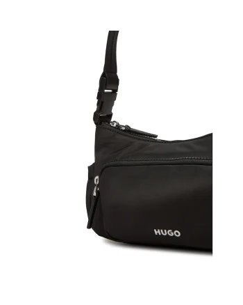 Geanta dama  Black 001, material textil, model Bel Shoulder
