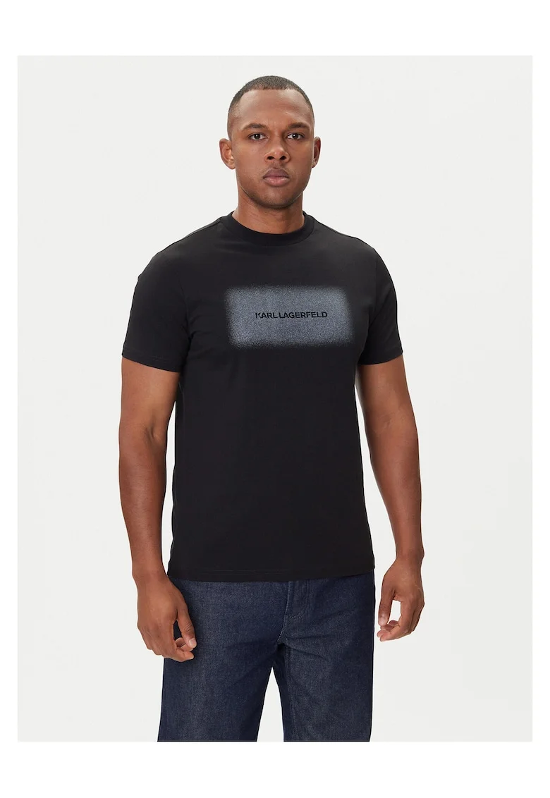 Tricou barbati  bumbac, negru