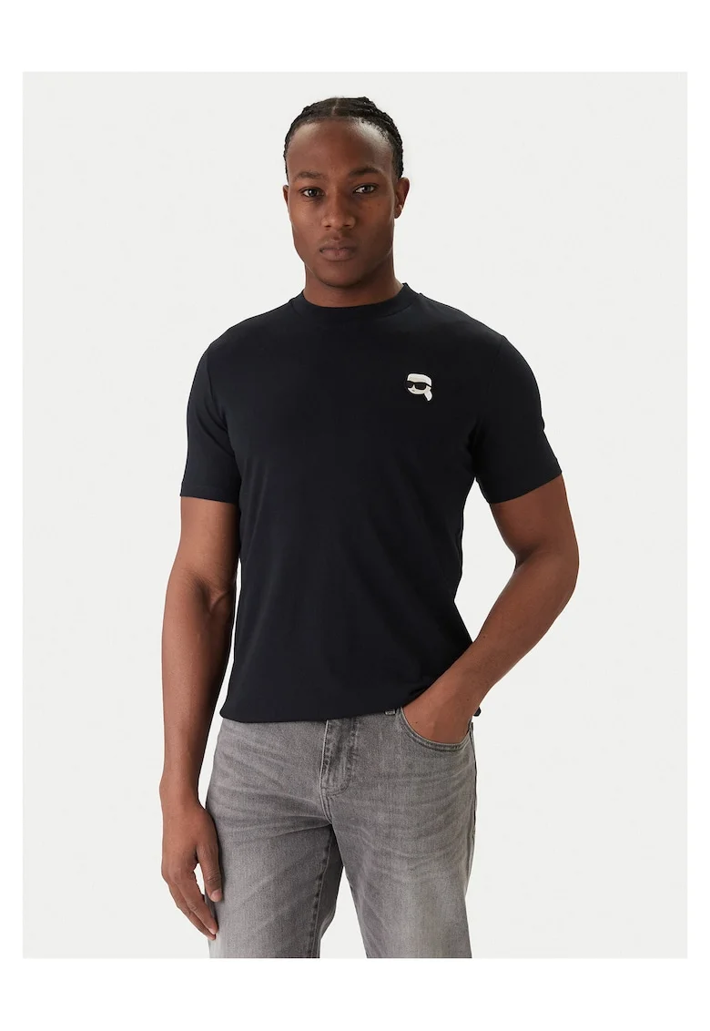 Tricou barbati  bleumarin, bumbac