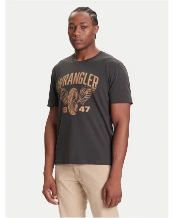 Tricou barbat,  gri, bumbac