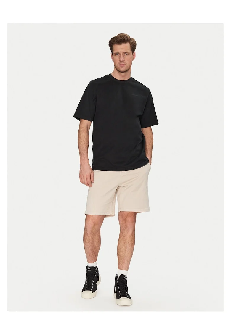 Tricou barbati Resterods, negru, bumbac