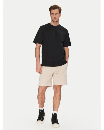 Tricou barbati Resterods, negru, bumbac