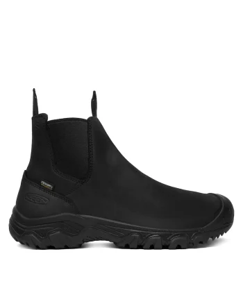 Ghete barbati,  Anchorage Boot IV, piele naturala, impermeabile, negru