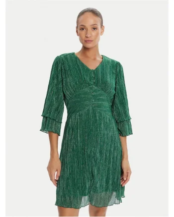 Rochie cocktail,  verde
