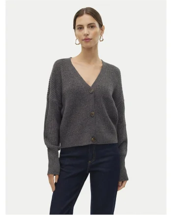 Cardigan dama  gri, pulover