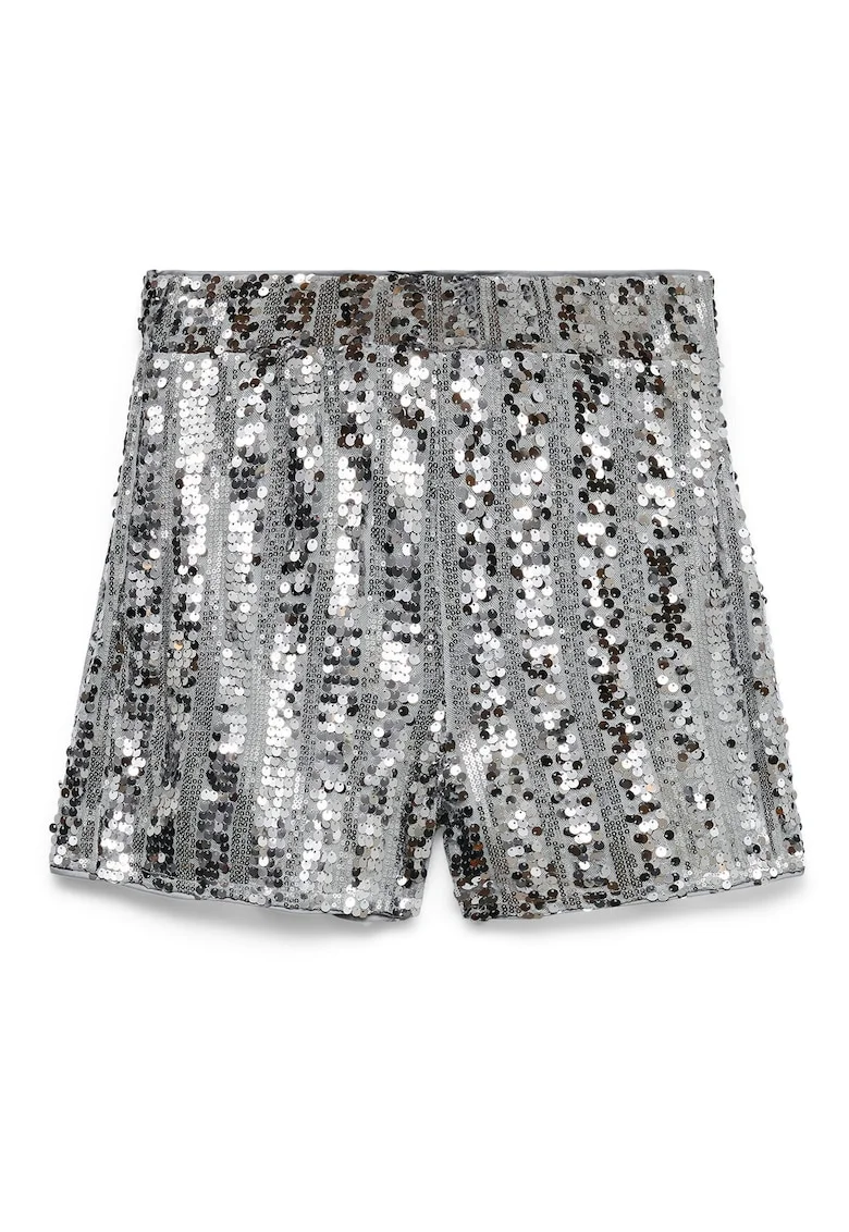 Pantaloni scurti  argintii