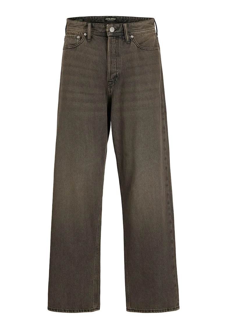 Blugi barbati  negru, denim, largi