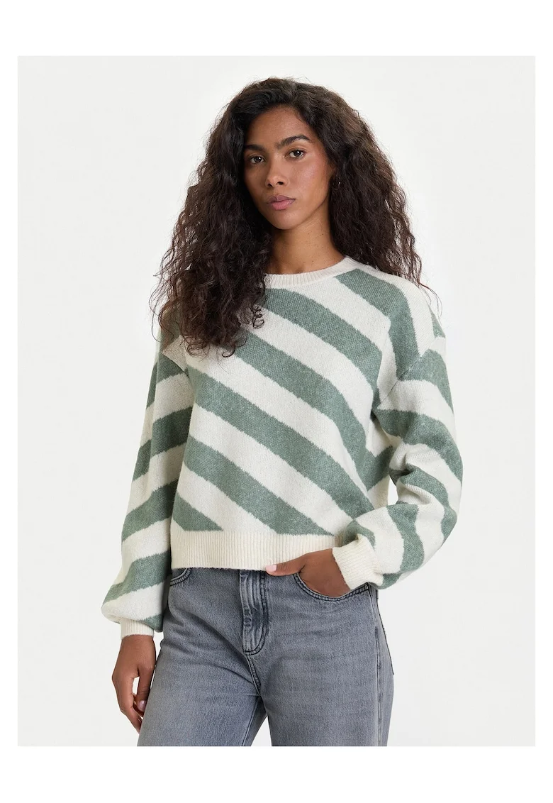 Pulover de dama  bej, verde
