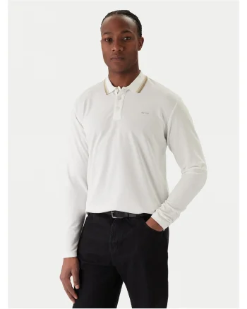 Bluza barbati  alb, bumbac