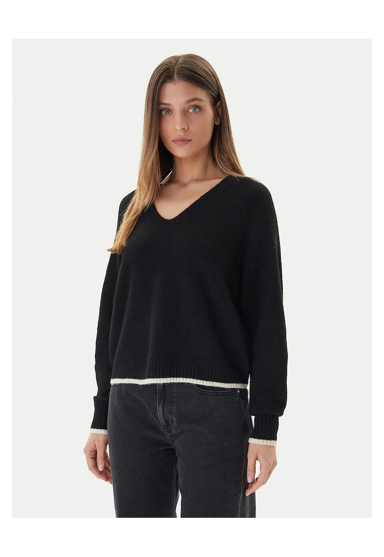 Pulover dama  negru, moale