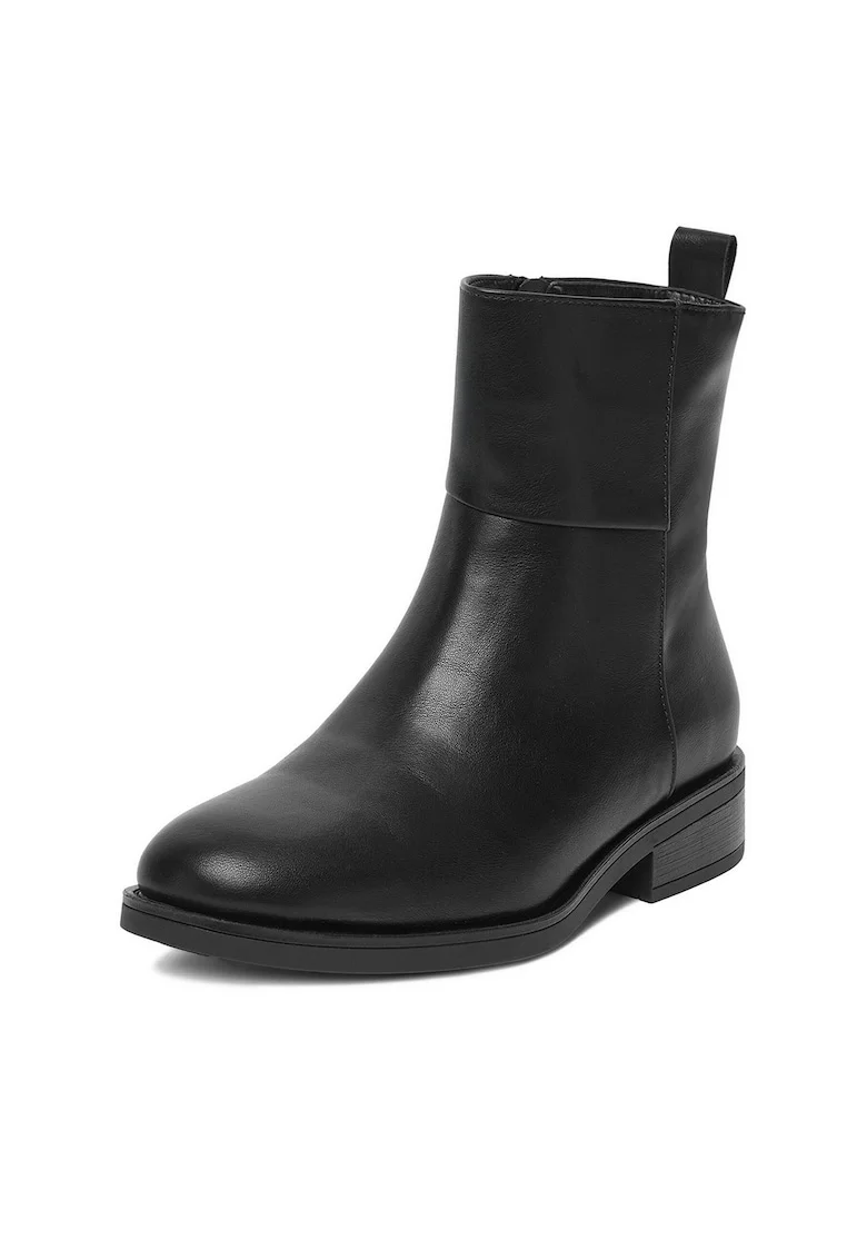 Botine dama,  negru, textil CEO-WS6371-03
