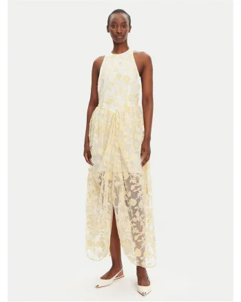 Rochie de seara,  galben