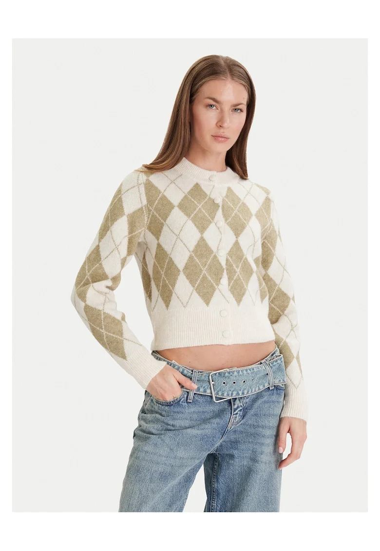 Cardigan dama  verde