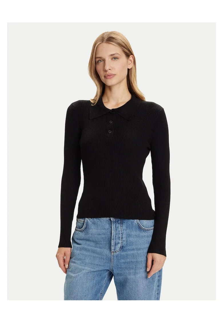 Pulover dama,  negru, moale