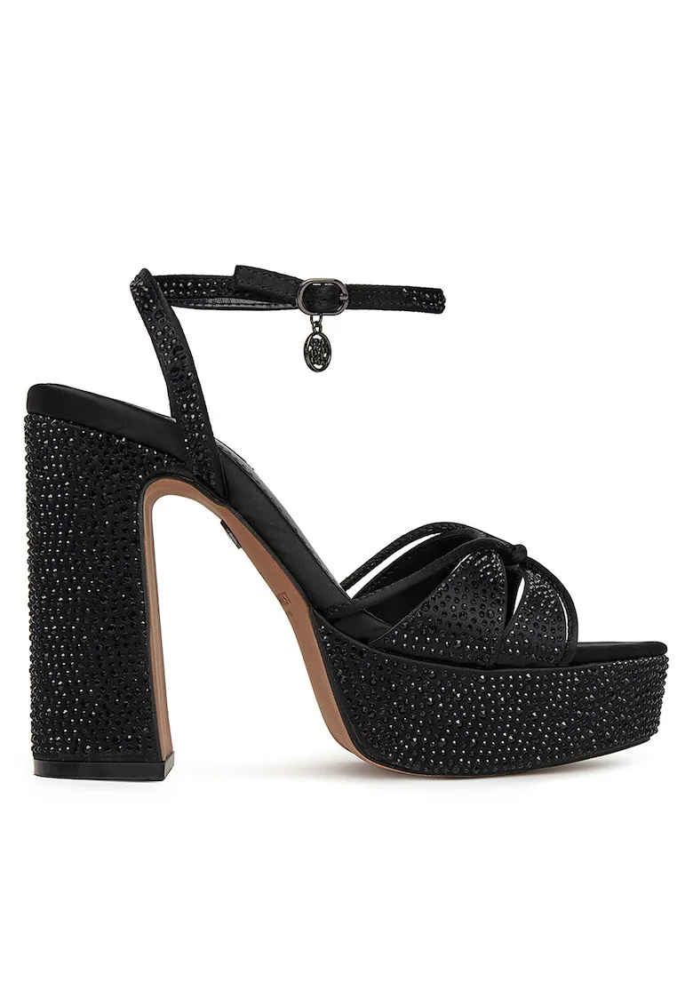 Sandale dama,  S3SH005-01A, cu toc, negru