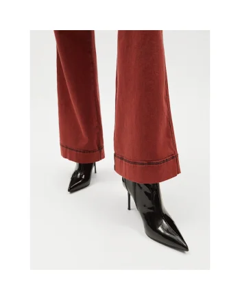 Botine dama,  negru, piele naturala ARAD-959-551R
