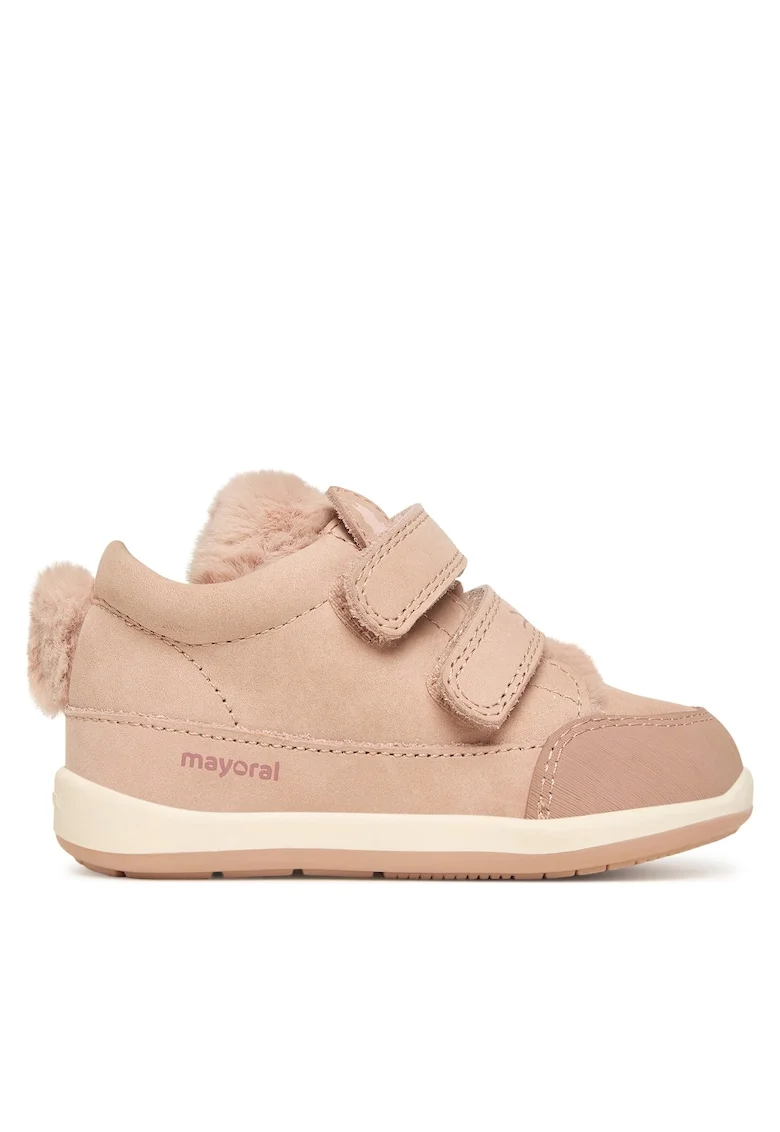 Ghete joase fete,  piele naturala, roz