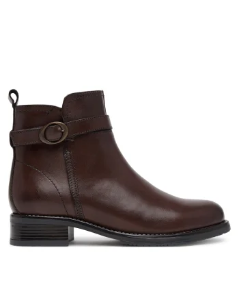 Botine dama,  maro, piele naturala CEO-WB-DAFFY-44, Maro