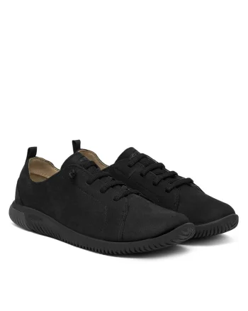 Tenisi copii,  model Chlopcy, piele naturala, negru