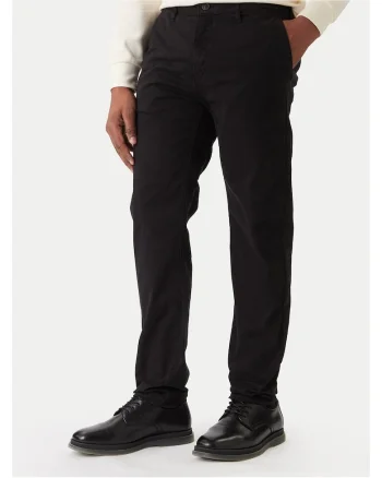 Pantaloni barbati  negru, din bumbac