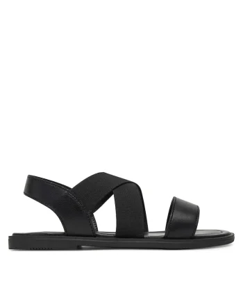 Sandale copii  model VERNIS, Negru, Piele naturala