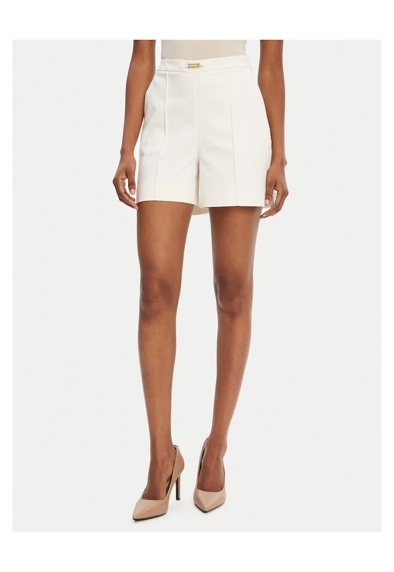 Pantaloni scurti dama,  alb