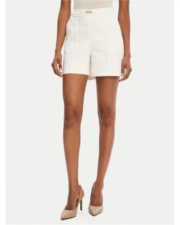 Pantaloni scurti dama,  alb