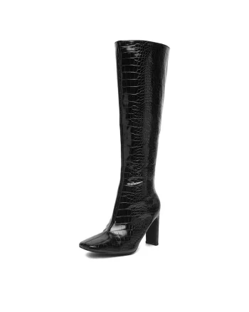 Cizme dama,  JDY210928, negru, textil,