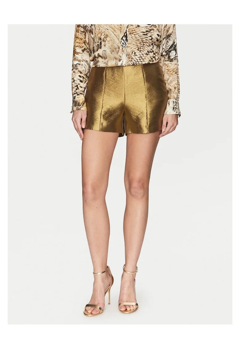 Pantaloni scurti pentru dama  aurii