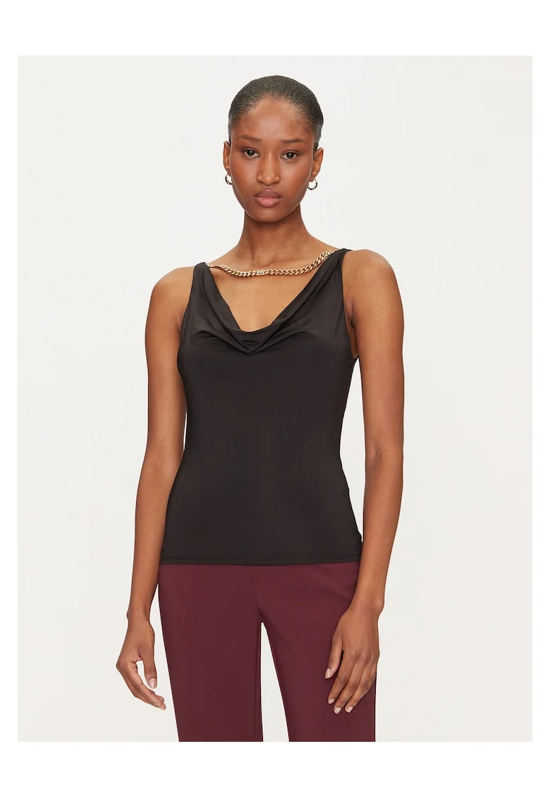 Top dama,  Negru/Auriu
