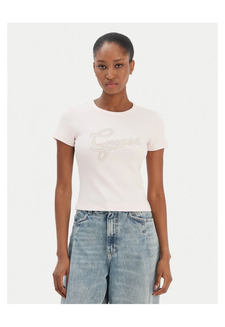 Tricou dama,  Roz deschis
