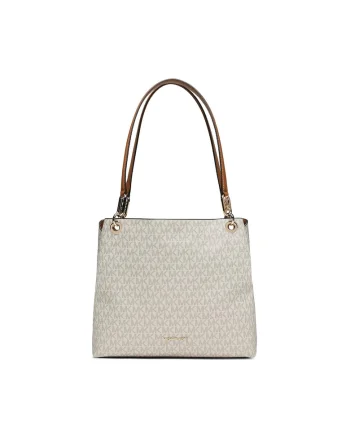 Geanta dama  Kensington, ecologica, vanilie/acrn, 30x45cm