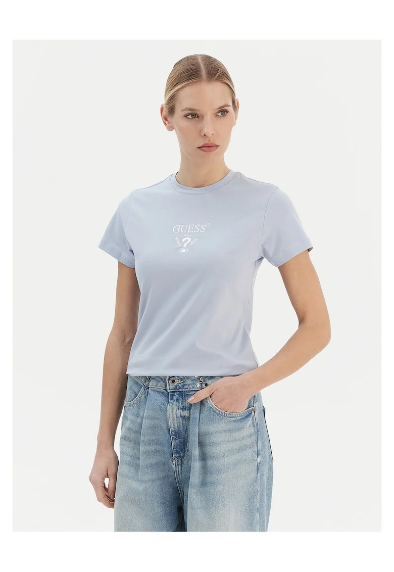 Tricou dama,  Albastru deschis