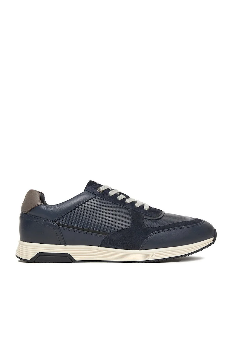 Tenisi barbati,  CEO-LUIS-07, piele naturala, bleumarin