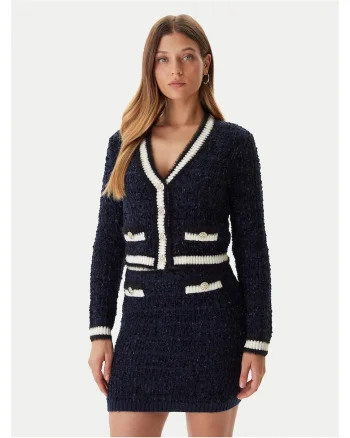 Cardigan dama  bleumarin,