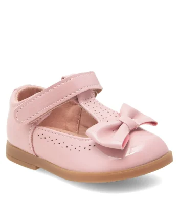 Balerini fete,  piele ecologica, roz