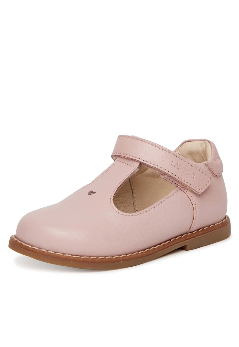 Pantofi fete,  piele naturala, roz