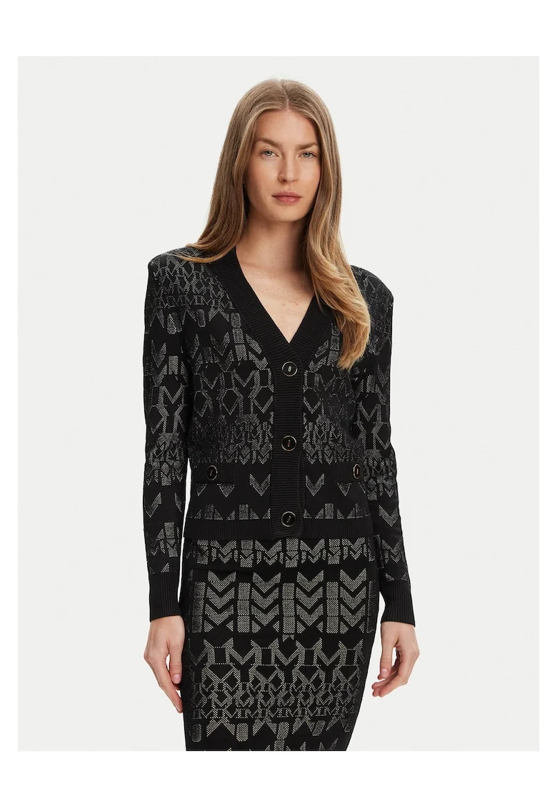 Cardigan,  negru, pulover elegant
