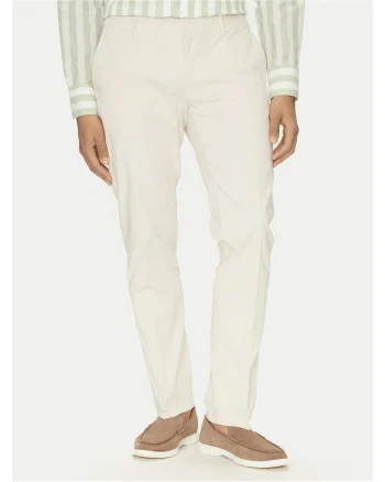 Pantaloni barbati,  ecru