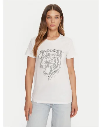 Tricou alb,  Dama