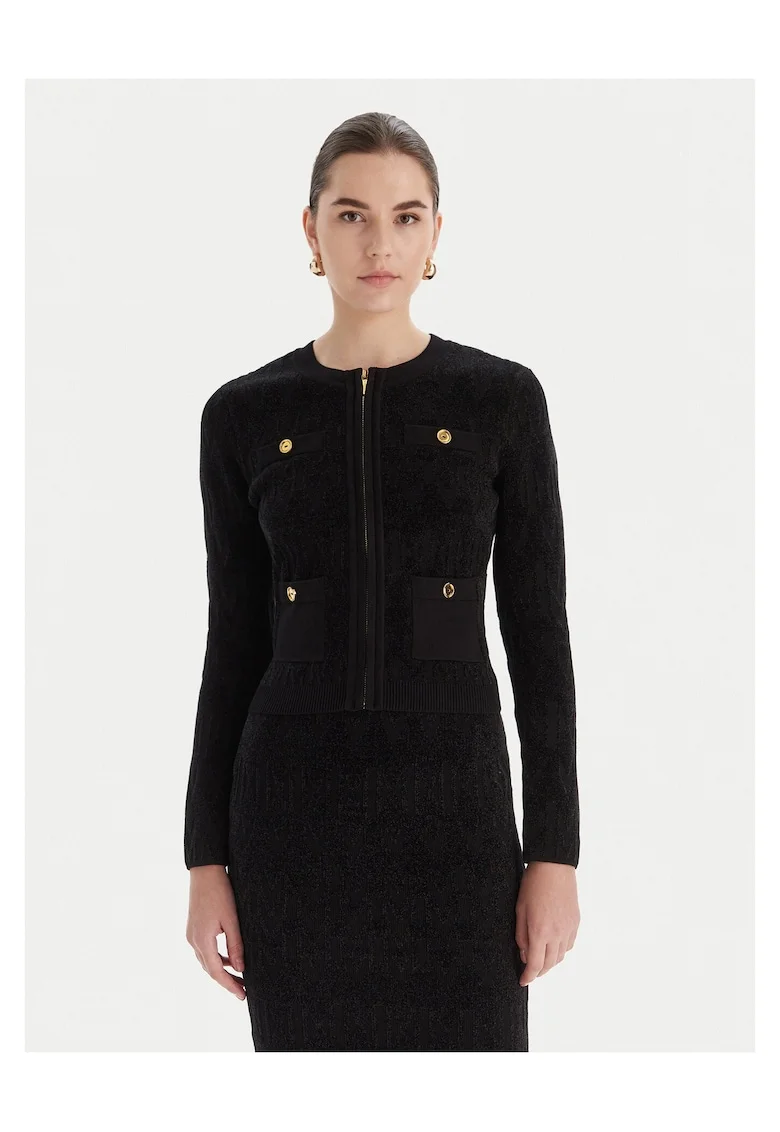 Cardigan dama  negru, moale,