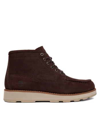 Ghete barbati  Britton Mills Chukka, piele naturala, maro