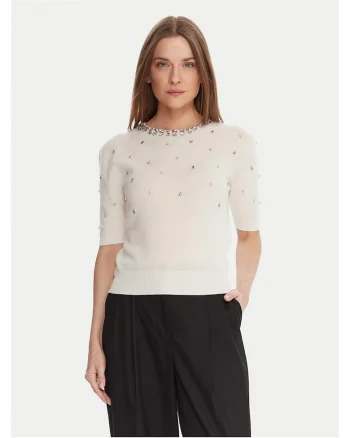 Pulover dama  crem, moale