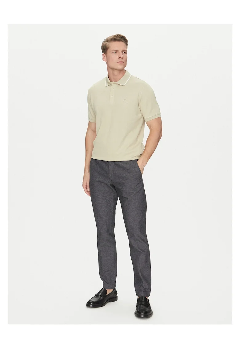 Tricou barbati,  bej, 100% bumbac