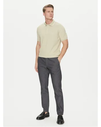 Tricou barbati,  bej, 100% bumbac