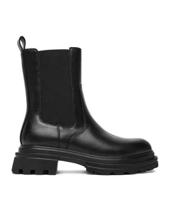 Botine dama CEO-HY66001-2,  Textil, Negru